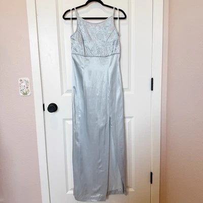 Vestido Formal De Colección Jessica McClintock Satinado Talla 7/8 Hada Princesa Lentejuelas Y2K Foto 1 de 4