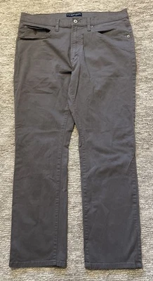 US POLO ASSN Gray Jeans Men’s 36x30  98% Cotton 5 Pocket Stretch Casual Workwear - Image 1 of 4