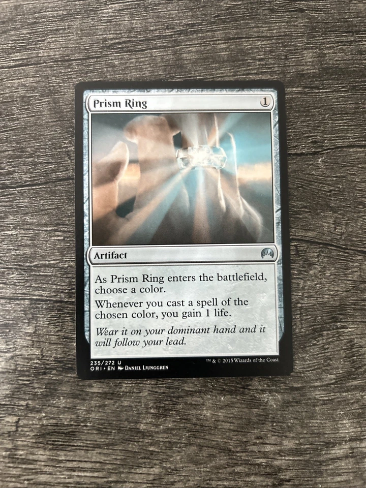 MTG 1x Prism Ring x1 LP Magic Origins - Image 1 of 1