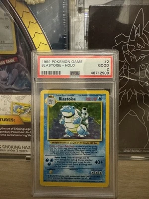 Blastoise Base Set - PSA 2! - Image 1 of 2