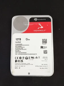 Not Working Seagate IronWolf 12TB 7.2K RPM SATA-6Gb/s 3.5inch HDD Hard Drive - Picture 1 of 3