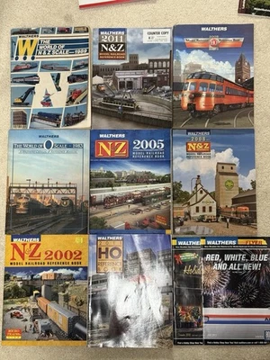 LOTE CATÁLOGO FERROVIARIO WALTHERS HO, ESCALA N, Z Foto 1 de 4