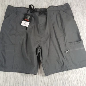 Wrangler Shorts Mens XXL ATG All Terrain Gear Adjustable Belt Utility Cargo Gray - Picture 1 of 14