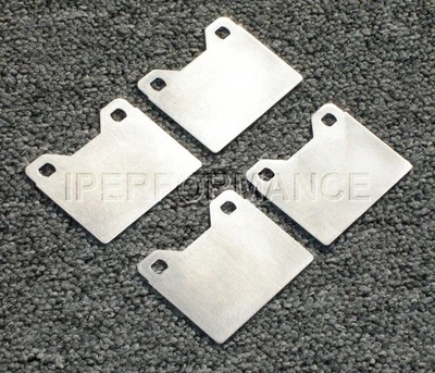 Juego de protector térmico de cuña de pastillas de freno de titanio para BMW 2000, C, CS, 69-72; delantero Foto 1 de 3