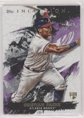 2021 Topps Inception Cristian Pache #63 Rookie RC - Image 1 of 2