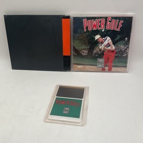 TURBOGRAFX 16 POWER GOLF W/MANUAL