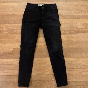 Democracy "Ab"solution Pantalón chino ajustado negro talla 6 b68 - Imagen 1 de 4