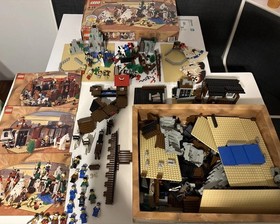 LEGO Western 6763 Rapid River Village 6762 Western Fort 6764  (see description)