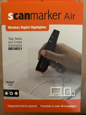 Scanmarker Air Pen Scanner - Digital Highlighter and Reader Wireless - Black - Image 1 of 4
