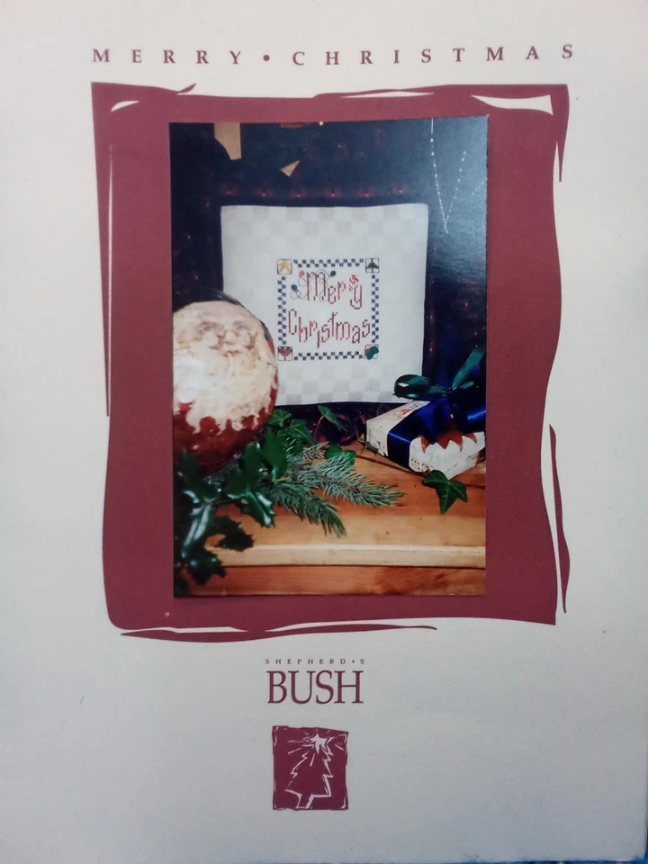 Shepherd's Bush Good Merry Christmas cross stitch with buttons - Image 1 of 1