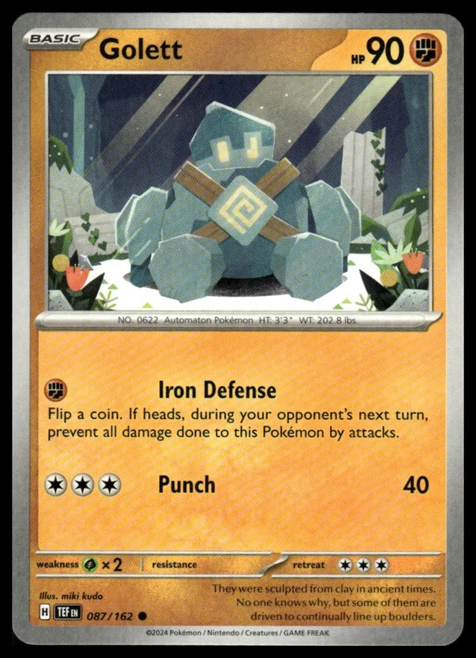 SV05: Temporal Forces #087/162 Golett - Image 1 of 2