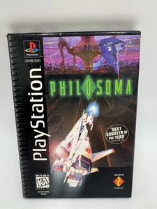 Philosoma Long Box 1996 Sony PlayStation 1 Game Complete with Manual + Reg Card - Picture 1 of 11