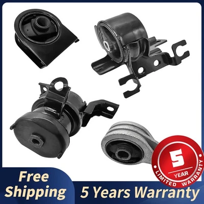 Set of 4 Engine Mounts for Mercury Mariner 2007-2011 V6 3L 3210 3215 3222 3258 - Image 1 of 4
