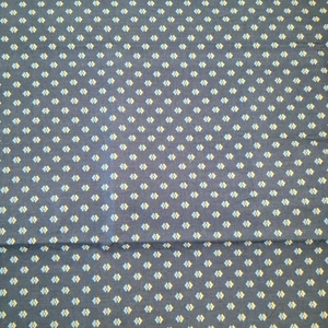 Cotton Fabric Blue Green Geometric Print 27"x42" DS Quilts Fabric Traditions - Picture 1 of 8