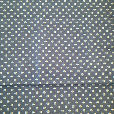 Tela de Algodón Azul Verde Estampado Geométrico 27"x42" DS Edredones Tela Tradiciones Foto 1 de 4