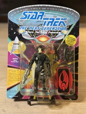 Figura de acción Borg Star Trek The Next Generation 1992 nueva sin perforar Playmates Foto 1 de 4