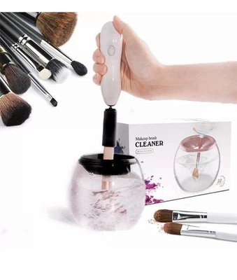 Cordless Makeup Spinning Brush Cleaner Bowl Machine Tool - Image 1 of 4