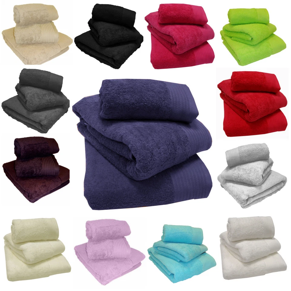 100% Egyptian soft absorbent 600 GSM towels face hand bath towel sheet - Image 1 of 1
