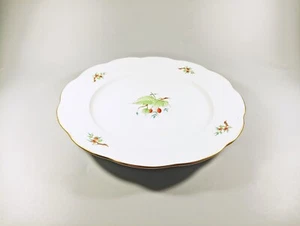 HEREND, ROSEHIP MOTIVE CHARGER TRAY 11", HANDPAINTED PORCELAIN ! (J345) - Picture 1 of 12