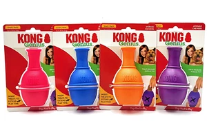 Kong Genius Leo Small Durable Treat Dispensing Dog & Puppy Toy 5" (Pick Color) - Picture 1 of 37