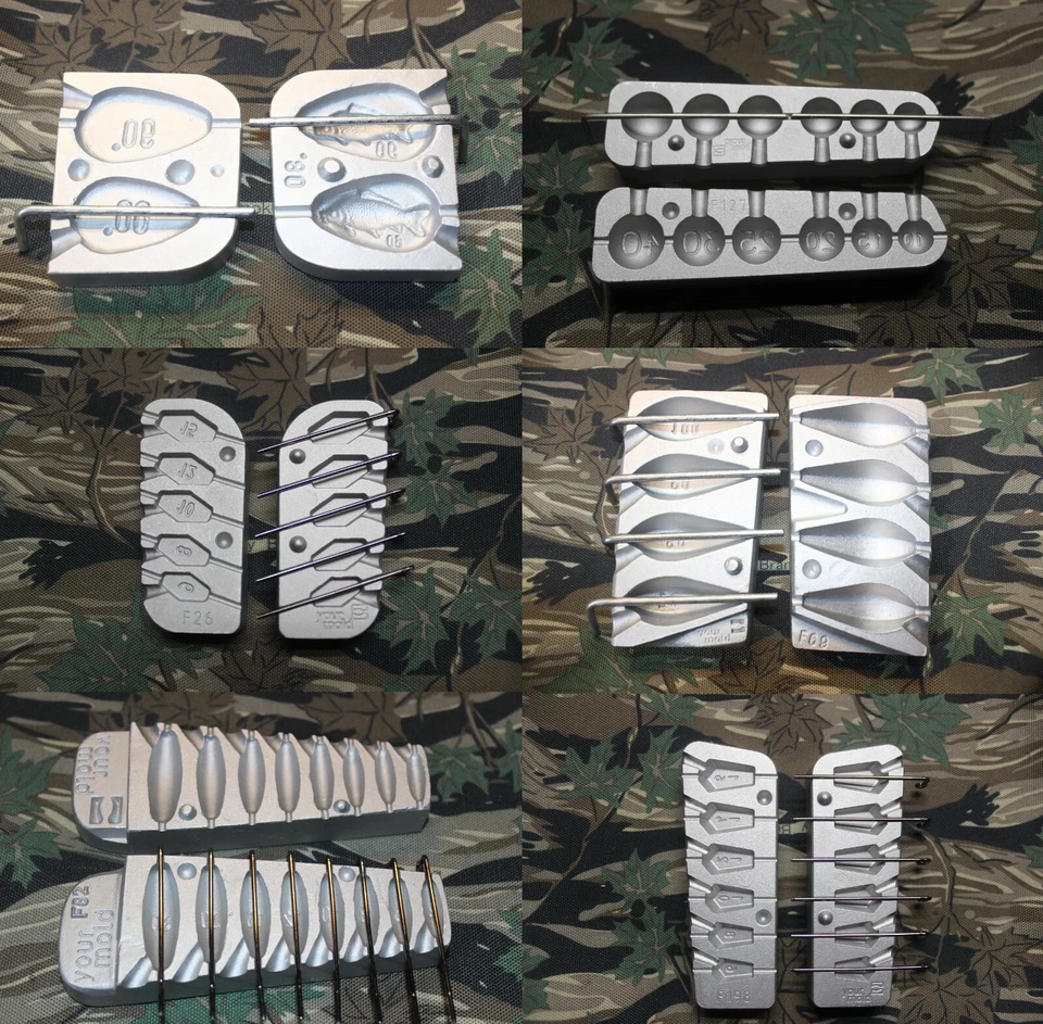 Nuovo stampo pesca in linea economico pesi piombo palline barile carpa marina chod filatura - Immagine 1 di 1