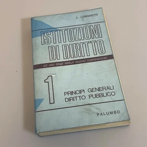 Istituzioni di diritto Principi generali diritto pubblico. Lunghetti. Palumbo - Imagen 1 de 1