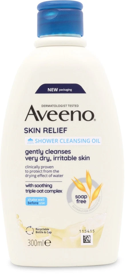 Aveeno Skin Relief Shower Cleansing Oil 300ml X 1