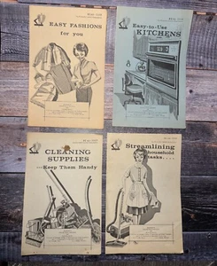 Set of 4 Mid Century Booklets for Physically Limited Homemakers Housekeeping - Imagen 1 de 6
