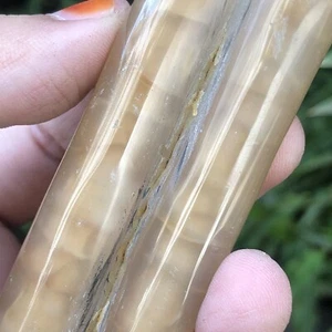 79gr Beautifull Double Stalactite Chalcedony polished Indonesia - Picture 1 of 13