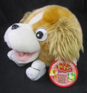 Pet Pals Singing Plush Puppet Dog Brown Spaniel Stuffed Animal - Picture 1 of 4