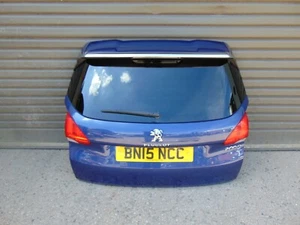 Peugeot 2008 Boot lid A94 13-19 Estate Tailgate Blue KUC complete spoiler wiper - Picture 1 of 15