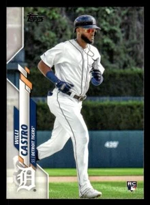 2020 Topps #509 Willi Castro Rookie Card Detroit Tigers - Picture 1 of 2