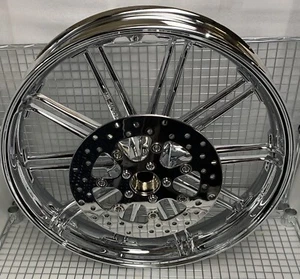 Harley Breakout 2013 -24 FRONT Wheel FXBR FXBRS & ANX 21" RIMS CHROME OUTRIGHT - Picture 1 of 11