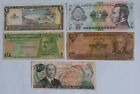 5 Central America banknotes. Circulated. Lot 1041