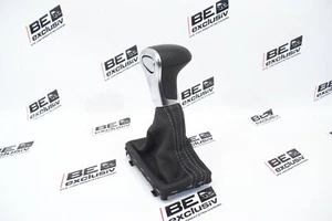 Palanca de cambios automática para Audi A6 4G CUERO palanca de cambios palanca de cambios negra 4G1713139P - Imagen 1 de 9