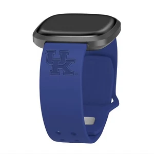 Correa de reloj de silicona grabada Kentucky Wildcats para FitBit Versa y Sense - Imagen 1 de 16