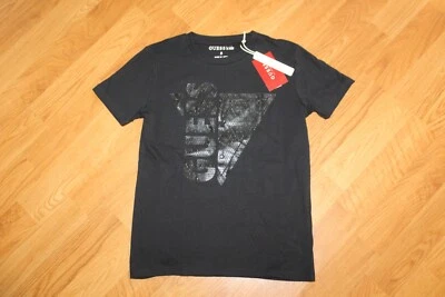 NWT BOYS GUESS SZ 8 SHIRT BLACK - Image 1 of 4