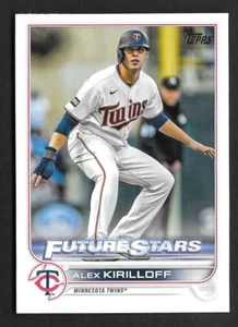 (10) 2022 Topps Serie 1 ALEX KIRILLOFF FS Base 10 Lote de Tarjetas - GEMELOS - #197 - Imagen 1 de 1
