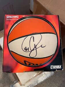 Cynthia Cooper Signed Official WNBA Basketball Comets w/COI