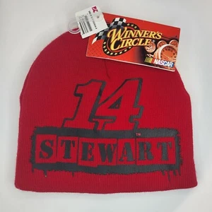 New Tony Stewart 14 Office Depot Knit Hat Beanie Winner's Circle NASCAR NWT NOS - Picture 1 of 5