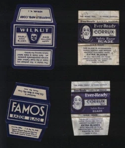 Rare Razor Blade Wrappers Lamette da barba #833 - Imagen 1 de 1