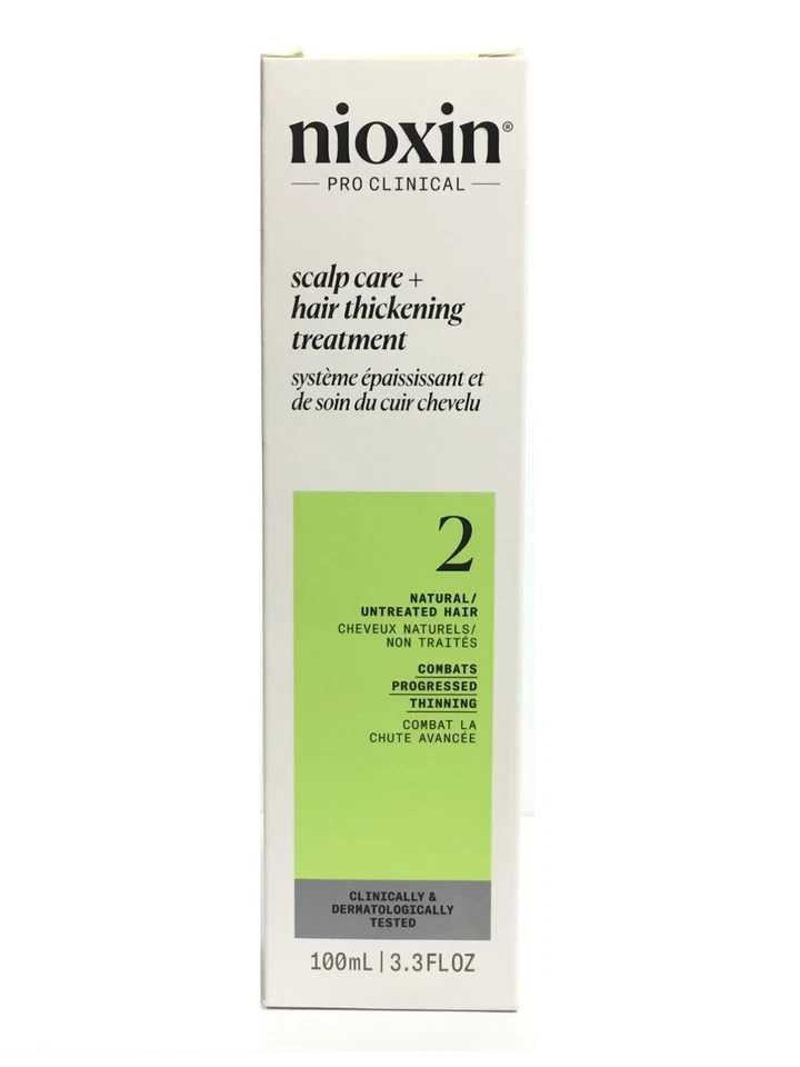 Tratamiento engrosamiento del cabello Nioxin System #2 para el cuidado del cuero cabelludo, 3,3 oz Foto 1 de 1