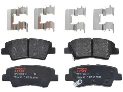 For 2014-2016 Kia Forte Koup Brake Pad Set Rear TRW 93971KNFP 2015 - Image 1 of 2