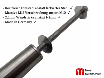 Barra de dominadas maciza pared de 2,5 mm. 70-170cm Pull Up Bar, barra rectangular barra climatizadora - Imagen 1 de 4