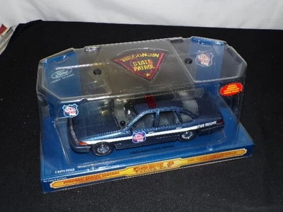 Code 3 Police Car Crown Victoria 1:24 WISONSIN State Patrol Die Cast Sealed NOS - Image 1 of 4