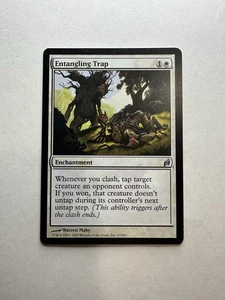 Entangling Trap LP Lorwyn Magic The Gathering Mtg Lightly Played Enchantment - Picture 1 of 2