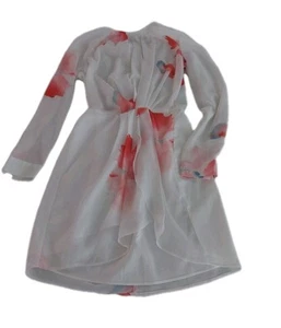 Vestido Hello Molly Floral Fluido Talla 6 95% Algodón Impresionante Estampado Acuarela - Imagen 1 de 9