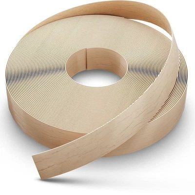 Birch Edge Banding Wood Veneer Tape 50Ft 3/4 Inch Wide | Pre-Glued - Image 1 of 4