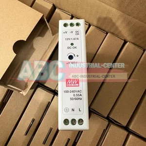 1PCS New Mean Well MDR-20-12 | 12V 1.67A Switch Power Supply# - Picture 1 of 5