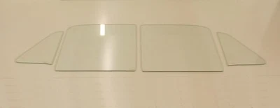 Vidrio lateral transparente 1951 1952 1953 1954 Chevy GMC Pickup Suburban Juego de puertas de ventilación Foto 1 de 4